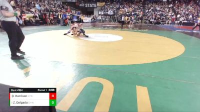 4A 145 lbs Cons. Round 1 - Zachariah Delgado, Chiawana vs Quaid Harrison, Mt. Si