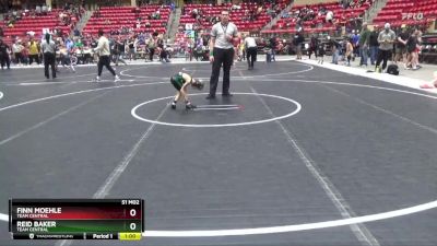 46 lbs Cons. Round 6 - Finn Moehle, TEAM CENTRAL vs Reid Baker, TEAM CENTRAL