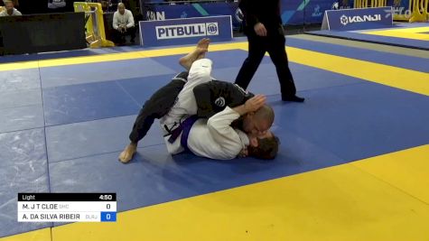 MICHAEL J T CLOE vs ADAIR DA SILVA RIBEIRO JUNIOR 2024 Pan Jiu Jitsu IBJJF Championship