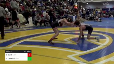 121 lbs Consy 4 - Cooper Smith, West Allegheny vs Ryan Cominsky, Southwest Miami-FL