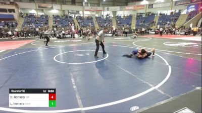 106 lbs Round Of 16 - Daniel Romero, Top Notch WC vs Lazarus R Herrera, Cheyenne East HS