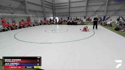 160 lbs Round 3 (8 Team) - Brady Stammer, Wisconsin Blue vs Jack Sherrell, Team Nebraska