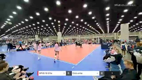 SPVB 18 Elite vs Club unite - 2022 JVA World Challenge presented by Nike - Expo Only