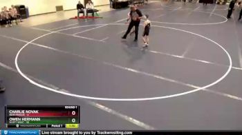 60 lbs Round 1 (6 Team) - Owen Hermann, Scott West vs Charlie Novak, New Prague