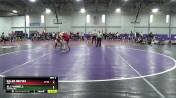 285 lbs Semifinal - Kaleb Reeves, Coe vs Eli Pannell, Wartburg