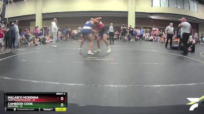 195 lbs Round 1 (6 Team) - Cameron Cook, Dogtown vs Malaikyi McKenna, Team Palmetto Black