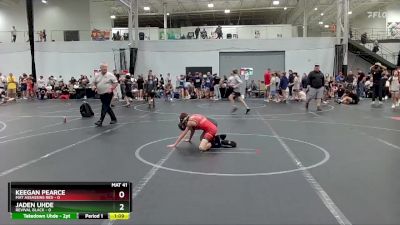 72 lbs Round 1 (6 Team) - Jaden Uhde, Revival Black vs Keegan Pearce, Mat Assassins Red