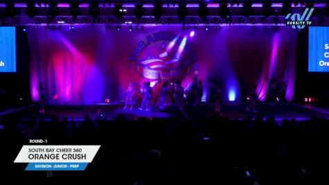 South Bay Cheer 360 - Orange Crush [2024 L2.2 Junior - PREP 1] 2024 The American Showcase DI & DII