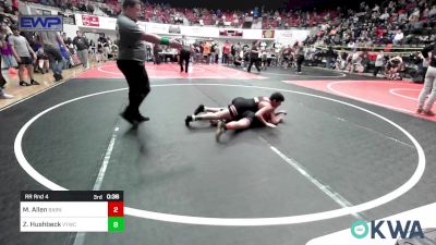 64 lbs Rr Rnd 4 - Tyler Smaligo, Lincoln Christian vs Maze Spruell, Pryor Tigers