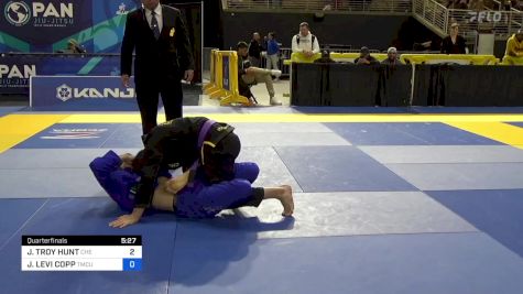 JONATHAN TROY HUNT vs JESSE LEVI COPP 2024 Pan Jiu Jitsu IBJJF Championship