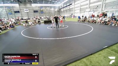 100 lbs Round 2 (8 Team) - Kacen Hamilton, Washington vs Mason Brayfield, Missouri