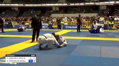 JOHNNY JOACHIN T. APOLINARIO vs ADRIANO PEREIRA DE ARAÚJO 2021 World Jiu-Jitsu IBJJF Championship