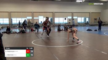 111 lbs Final - Santino Robinson, Kansas Marshals vs Jake Slotnick, Rhino Strength