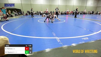 80 lbs Rr Rnd 3 - Dalton Perkins, LWA 12U vs Manny Payne Jr, Oklahoma Young Guns 12U