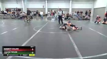 56 lbs Round 3 (4 Team) - Barrett Collins, VA Elite vs Colton Taylor, SMWC