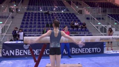 Stefania Stanila Beam Routine, Romania Sr, Day 3 Jesolo Training