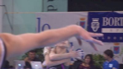 Romania's Andreea Munteanu Blends Power and Grace on Floor, Day 3 Jesolo Training