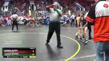92 lbs Round 1 (4 Team) - Connor Berden, Clarkston vs Camden Pinter, Brighton Orange
