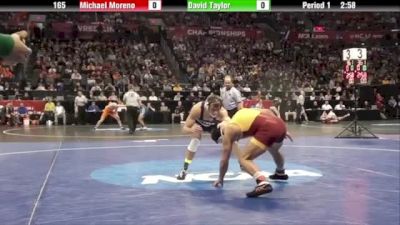 165 Quater Finals: David Taylor (PSU) vs. Michael Moreno (ISU)