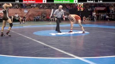 149 Quater Finals: Neibert (VT) vs. Minotti (LEH)