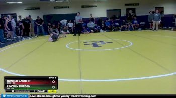 113 lbs Semis & 1st Wb (8 Team) - Hunter Barrett, Cass vs Lincoln Durden, Ola