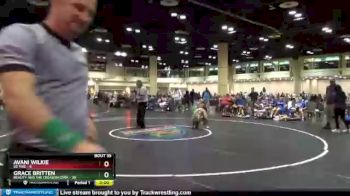 145 lbs Round 7 (10 Team) - Grace Britten, Beauty And The Creason Iowa vs Avani Wilkie, SD Fire