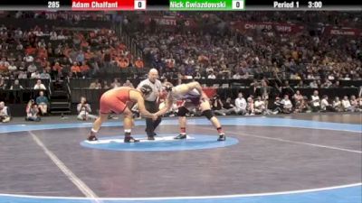 HWT Semi Finals: Adam Chalfant (IND) vs. Nick Gwiazdowski (NCST)