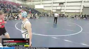 71 lbs Champ Round 1 (16 Team) - Lucas Fincher, Oregon vs Cooper Sandoval, Gold Rush Wrestling