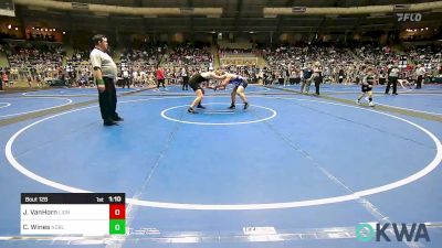 170 lbs 5th Place - James VanHorn, Lions Wrestling Academy vs Connor Wines, Noble Takedown Club