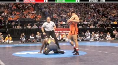 197lbs Semi Finals: Cox (Missouri) vs Penny (Virginia Tech)