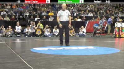 165lbs Semi Finals: Taylor (PSU) vs. Monk (NDSU)