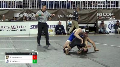 174 lbs Quarterfinal - Ben Harvey, Army vs Sage Heller, Hofstra