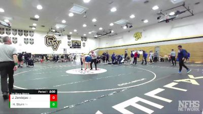 220 lbs 1st Place Match - Henry Sturn, Trabuco Hills vs Jose Zendejas, La Quinta