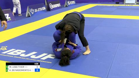 MANUELA LEGG THIER vs KELLEN DO NASCIMENTO ARRAES 2024 Brasileiro Jiu-Jitsu IBJJF