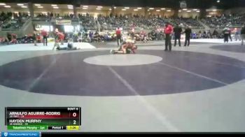 195 lbs Semis & 1st Wrestleback (8 Team) - Hayden Murphy, 3A Rainier vs Arnulfo Aguirre-Rodriguez, 3A Taft