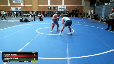 285 lbs Cons. Round 5 - Caden Young, Uintah vs Braiden Moon, Layton