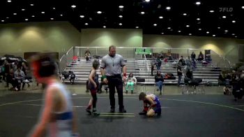 75 lbs Round 3 (6 Team) - Xaver Dennewitz, Contenders WA Blue vs Ryker Kennedy, ARES White