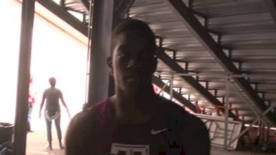 Wayne Davis Jr. strong season opener, talks NCAA hurdle rivalry