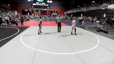 109 lbs Round Of 16 - Tyler King, Glasgow WC vs Hudson Anderson, Black Fox Wr Ac