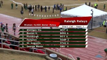 Women's 4X400 H01