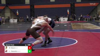 197 lbs Quarterfinal - Michael Beard, Lehigh vs Logan Deacetis, Bucknell