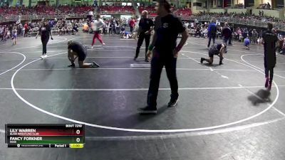 165 lbs Cons. Round 2 - Fancy Forkner, NGSE vs Lily Warren, Blair Wrestling Club