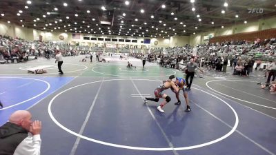 130 lbs Quarterfinal - Wyatt Mcginnis, Fernley WC vs Travys Solis, Nevada Elite