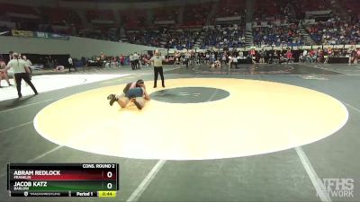 6A-220 lbs Cons. Round 2 - Jacob Katz, Barlow vs Abram Redlock, Franklin