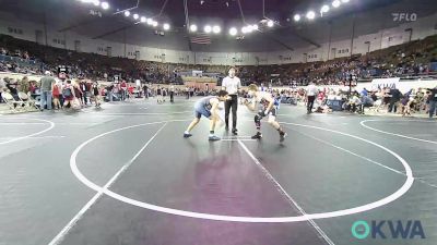 130 lbs Consi Of 16 #2 - Madden Proctor, Broken Bow Youth Wrestling vs Ariel Solis, Newcastle Youth Wrestling