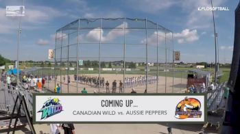 Full Replay - 2019 Canadian Wild vs Aussie Peppers - Game 1 | NPF - Canadian Wild vs Aussie Peppers - Game1 - Jul 6, 2019 at 4:54 PM CDT