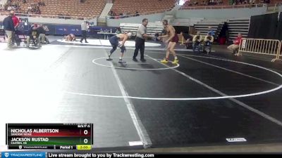 D1-126 lbs Champ. Round 1 - Nicholas Albertson, Shadow Ridge vs Jackson Rustad, Casteel HS