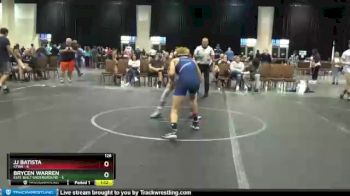 126 lbs Round 3 (8 Team) - Brycen Warren, Este Built Underground vs JJ Batista, CFWA