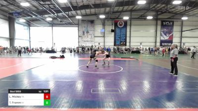 152 lbs Round Of 64 - Logan Mickey, PA vs Tyler Fromm, NY