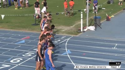 Men's DMR H01 (Wisconsin runs 9:47 with Hatz & Mudd)